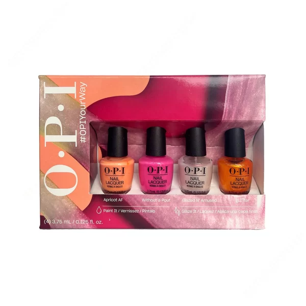 OPI Nail Polish Your Way Set 4x3,75ml set x 15 ml - PARC-OP-067-01