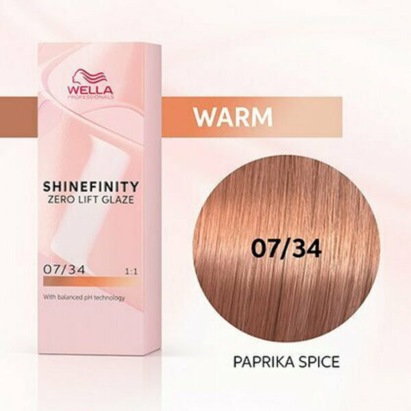 Wella Professionals - ShineFinity Zero Lift Glaze 07/34 60 ml - PARS-WE-E70-09