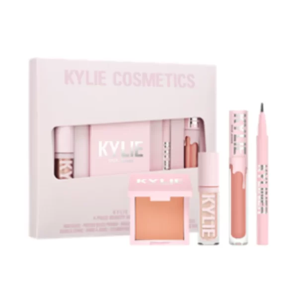 Kylie Make-Up Set Blush Powder 10gr/Matte Liquid Lipstick 3,25ml/High Gloss 3ml/Kyliner Liquid Pen 3ml set x 19.25 ml - PARB-11-280-00