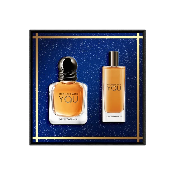 Armani Stronger With You Giftset Edt Spray 30ml/Edt Spray 15ml set x 45 ml - PARR-X3-040-15