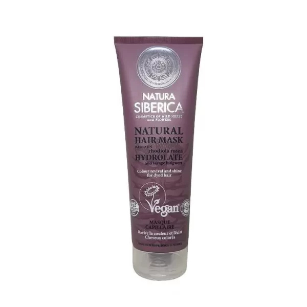 Natura Siberica Natural Hydrolate Colour Hair Mask Revival And Shine For Dyed Hair 200 ml - PARC-NG-078-B5