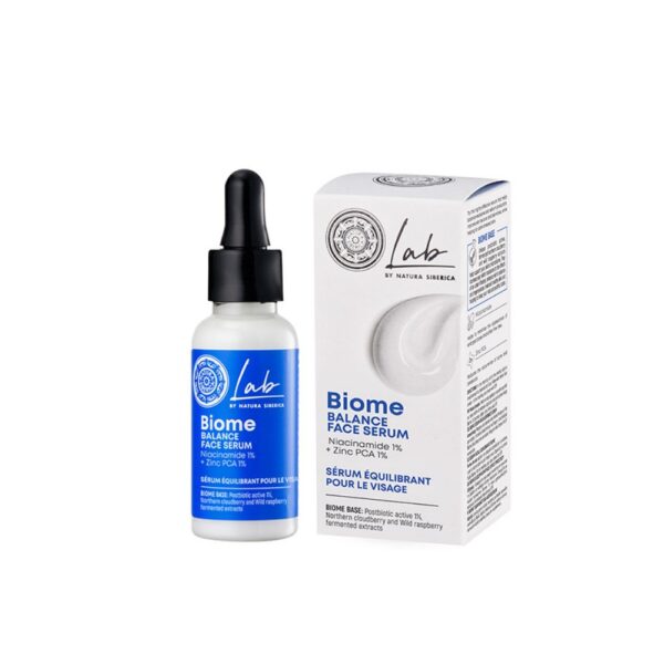 Natura Siberica Lab Biome Balancing Face Serum Niacinamide 1% + Zinc PCA 1% 30 ml - PARC-NG-183-30