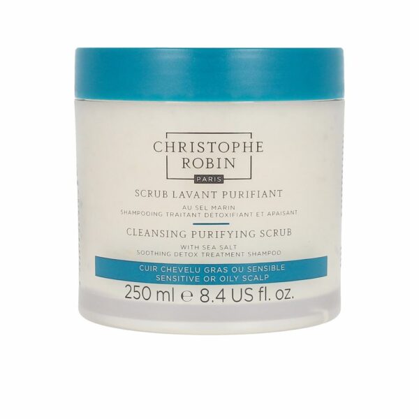 CHRISTOPHE ROBIN CLEANSING purifying scrub with sea salt 250 ml - PARS-CR-010-B4