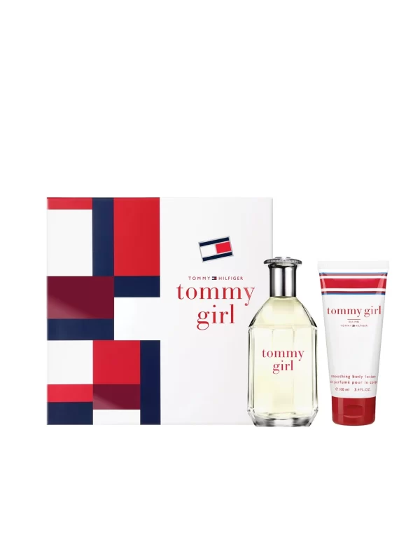 Tommy Hilfiger Tommy Girl Giftset Edt Spray 100ml/Body Lotion 100ml set x 200 ml - PARP-TG-040-07