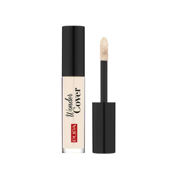 Pupa Wonder Cover Full Coverage Concealer #001 Porcelain 4.2 ml - PARC-PM-135-04