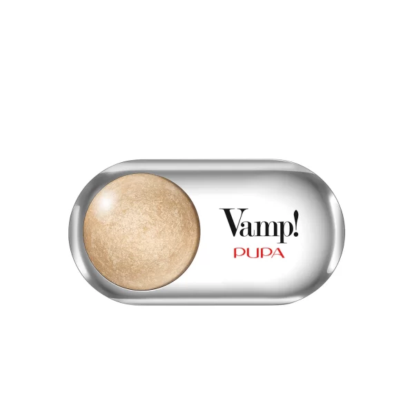 Pupa Vamp! Wet & Dry Eyeshadow #201 Champagne Gold 1 g - PARC-PM-090-07