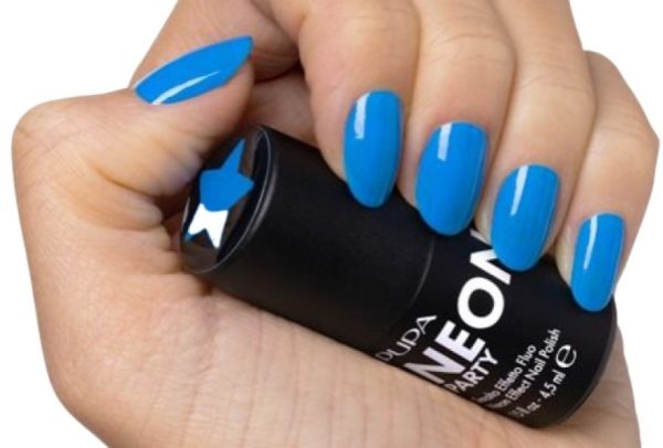 Pupa Neon Party Nail Polish #100 Mykonos Blue 4.5 ml - PARC-PM-203-07