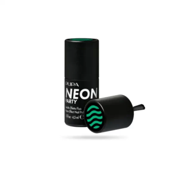 Pupa Neon Party Nail Polish #200 Porto Cervo Emerald 4.5 ml - PARC-PM-203-01