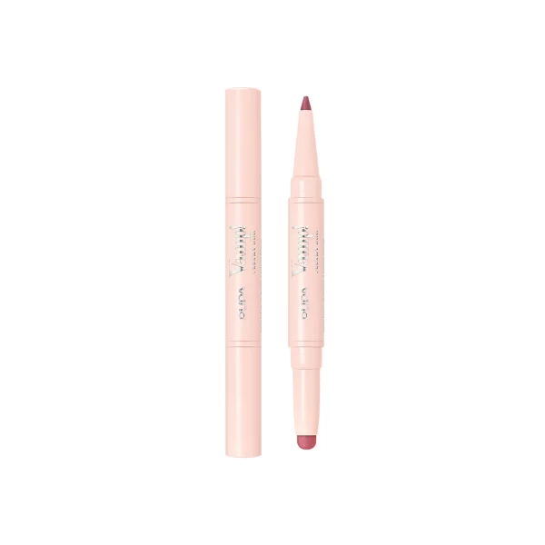 Pupa Vamp! Creamy Duo Lip Pencil #008 Vintage Rose 10 g - PARC-PM-193-05