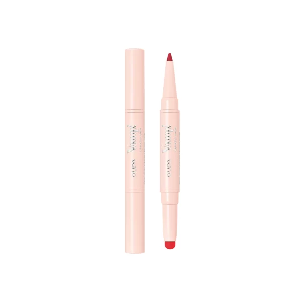 Pupa Vamp! Creamy Duo Lip Pencil #010 True Red 10 g - PARC-PM-193-03