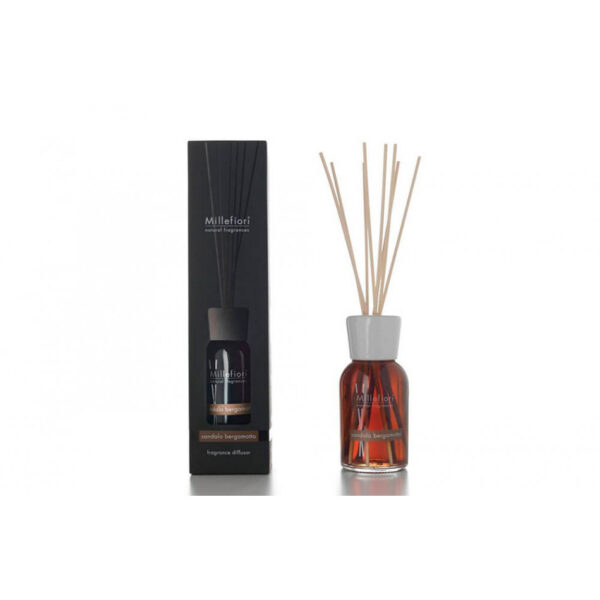 Millefiori Milano Stick Diffuser Sandalo Bergamotto 100 ml - PARL-NS-001-08