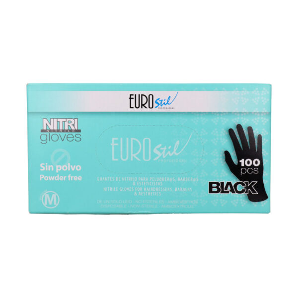 Γάντια Μίας Χρήσης Eurostil Guantes Nitrilo 100 Μονάδες - S4259692