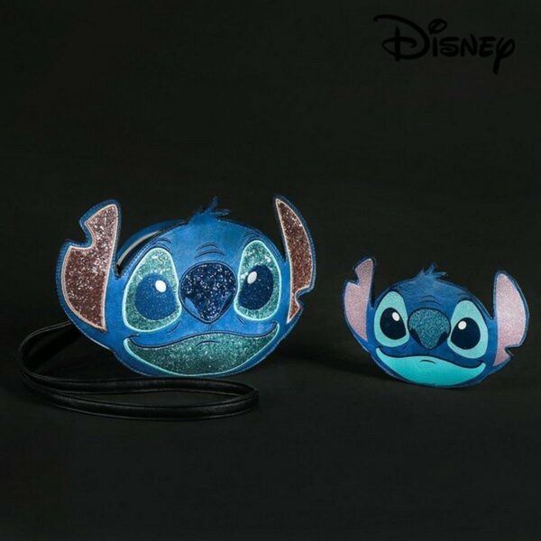 Τσάντα Ώμου Stitch Disney 72809 Μπλε - S0720014