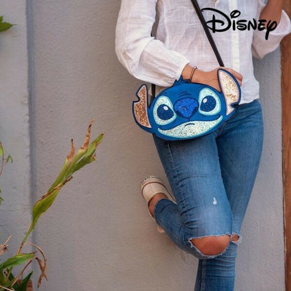 Τσάντα Ώμου Stitch Disney 72809 Μπλε - S0720014