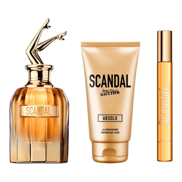 JEAN PAUL GAULTIER SCANDAL ABSOLU FOR HER CASE 3 pcs - NVA5098755