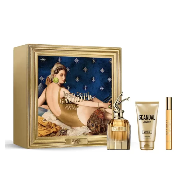 JEAN PAUL GAULTIER SCANDAL ABSOLU FOR HER CASE 3 pcs - NVA5098755