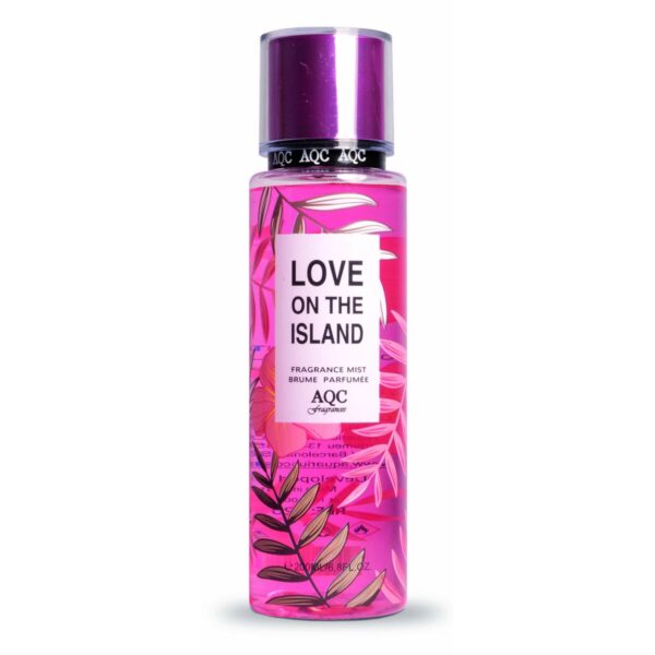 Σπρέι σώματος AQC Fragrances Love on the island 200 ml - S4518545