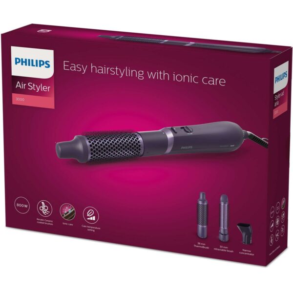 Τσιμπιδάκια για τα Μαλλιά Philips 3000 Series BHA305/00 Moldeador - S9103537