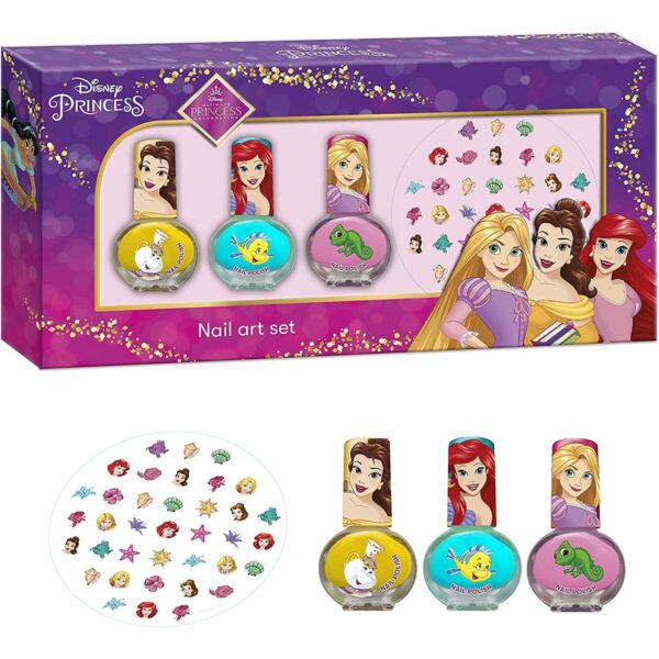 CARTOON PRINCESAS DISNEY SET UÑAS set 4 pcs - NVA8016761