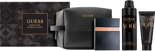 Guess Men's Seductive Homme Noir Gift Set Fragrances -