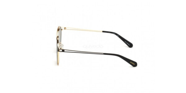 Guess GU6921 02G Black and Gold Metal Aviator Sunglasses Frame 53-20-145 GU6921 - GETS0359763-1