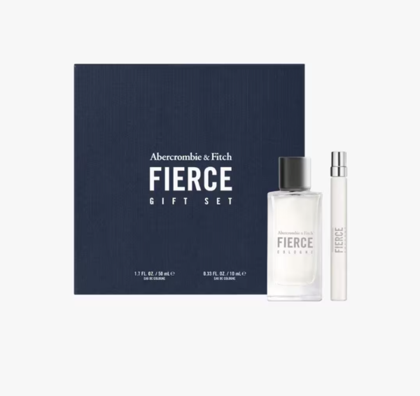 Abercrombie & Fitch Fierce Giftset Edc 50ml/Edc Travel Spray 10ml set x 60 ml - PARB-14-994-00