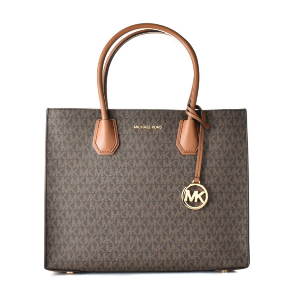 Γυναικεία Τσάντα Michael Kors MERCER Καφέ 32 x 26 x 13 cm - S0378277