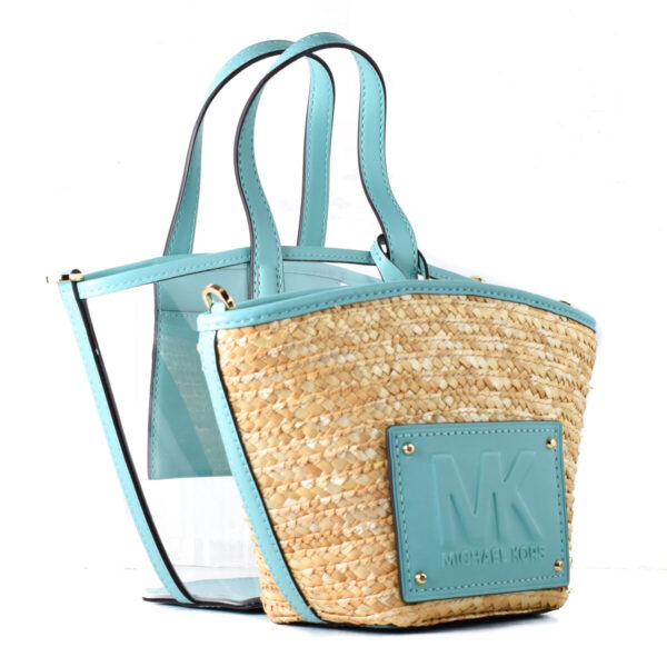 Γυναικεία Τσάντα Michael Kors 35T2G7KT5W-SEAFOAM Μπλε (25 x 19 x 10 cm) - S0365308