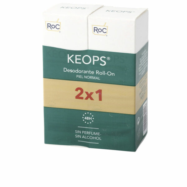 ROC KEOPS deodorant ROLL-ON PIEL NORMAL set 2 pcs - NVA0230156