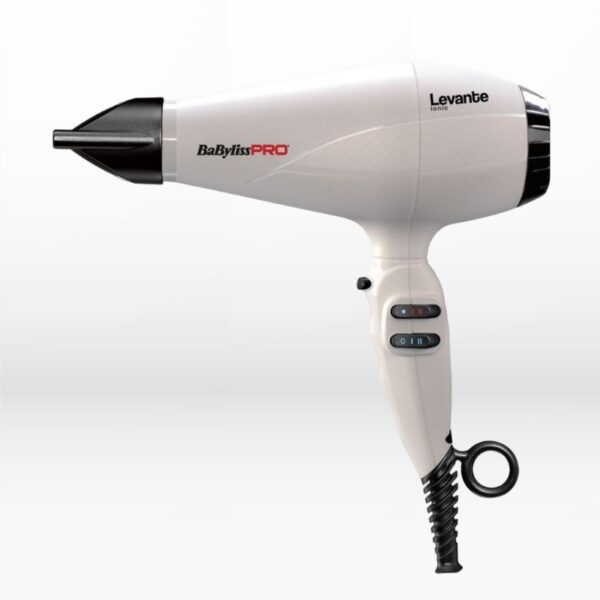 Babyliss Pro Levante 2100W Hair Dryer White - PARS-B3-083-02