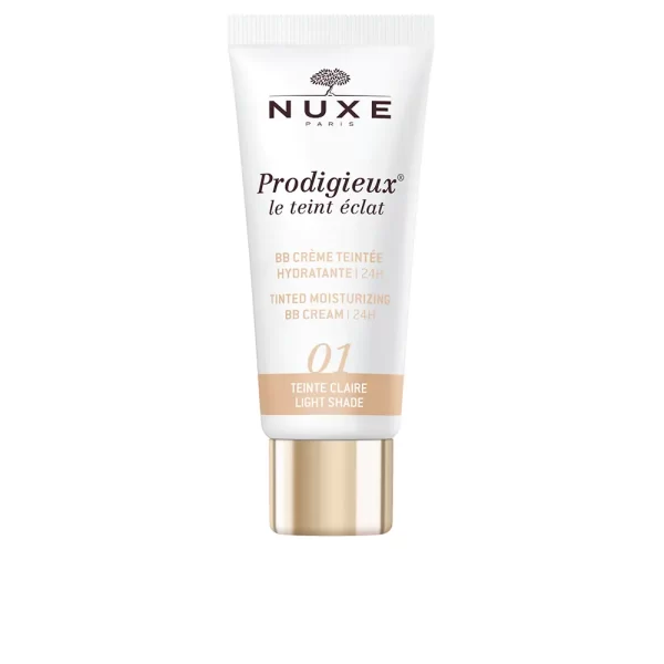 NUXE PRODIGIEUX BB CREAM moisturizing with #Light color 30 ml - PARB-10-340-00