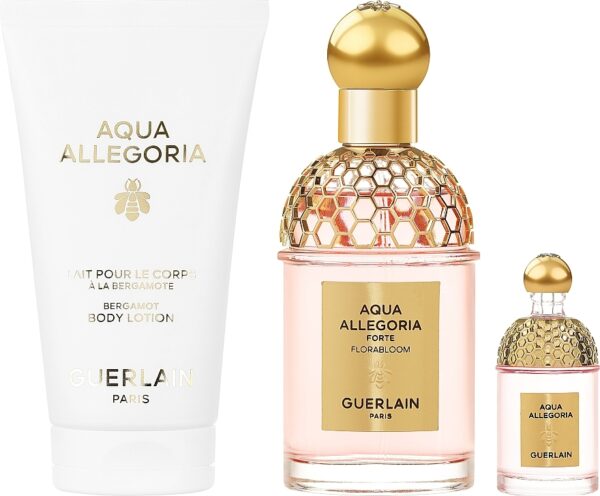 Guerlain Aqua Allegoria Forte Florabloom W Set - EdP 75 ml +b/lot 75 ml + EdP 7.5 ml /2024 - LB1761703