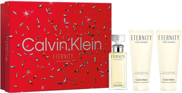 Calvin Klein Eternity For Men Giftset Edp Spray 100ml/Body Wash 100ml/After Shave 100ml set x 300 ml - PARP-Z7-489-01