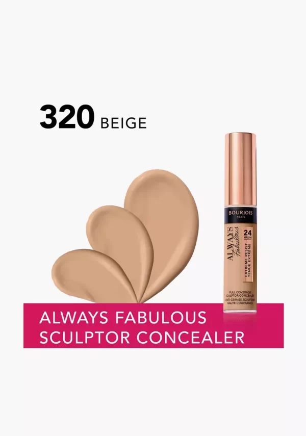 Bourjois Always Fabulous Concealer #320 Beige 10 ml - PARC-BJ-156-01