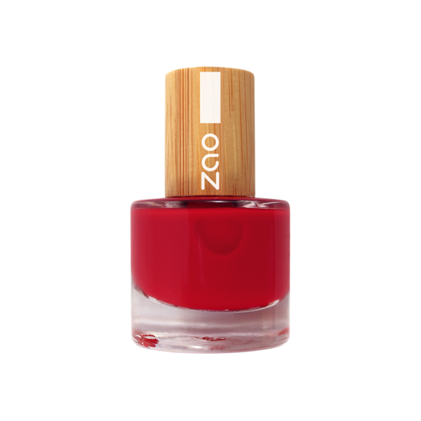 Zao Nail Polish #650 Carmin Red 8 ml - PARC-ZA-059-03