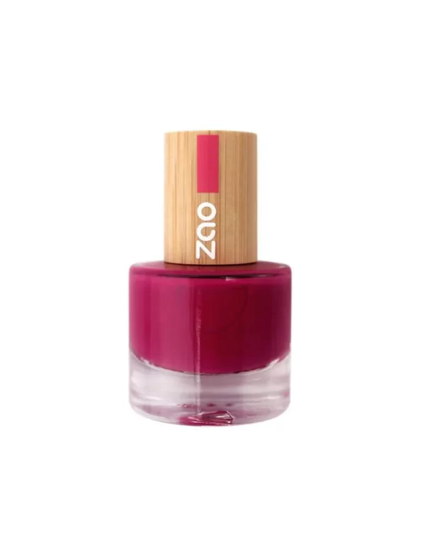 Zao Nail Polish #663 Framboise 8 g - PARC-ZA-059-14