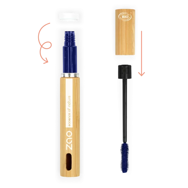 Zao Velvet Mascara #082 Blue 7 ml - PARC-ZA-063-03