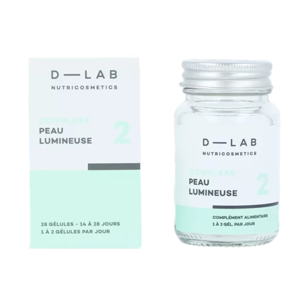 D-Lab Beaute-Datale Duo Capsules Set Complexe De Pousse 56 caps/Complexe Peau Lumineuse 28 caps set x 2 piece - PARC-D9-025-01