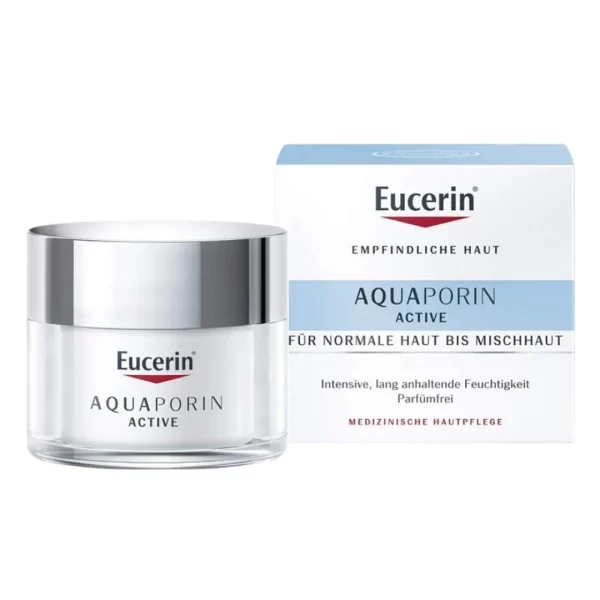 EUCERIN AQUAporin ACTIVE moisturizing care for normal and combination skin 50 ml - NVA0350009