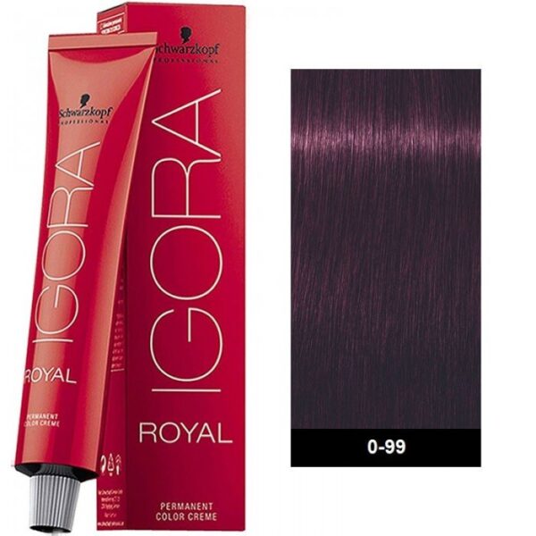 Schwarzkopf Igora Royal Permanent Color Creme 0-99 Violet 60 ml - PARB-14-535-00