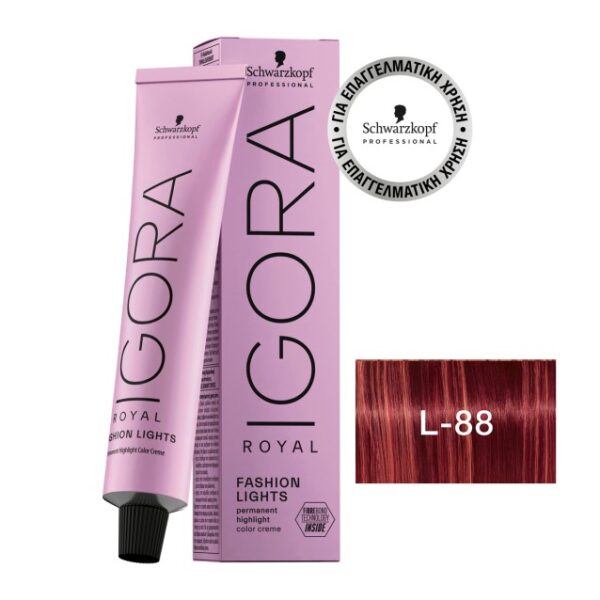 Schwarzkopf Igora Royal Highlifts Permanent Color Creme L-88 60 ml - PARS-SC-536-13