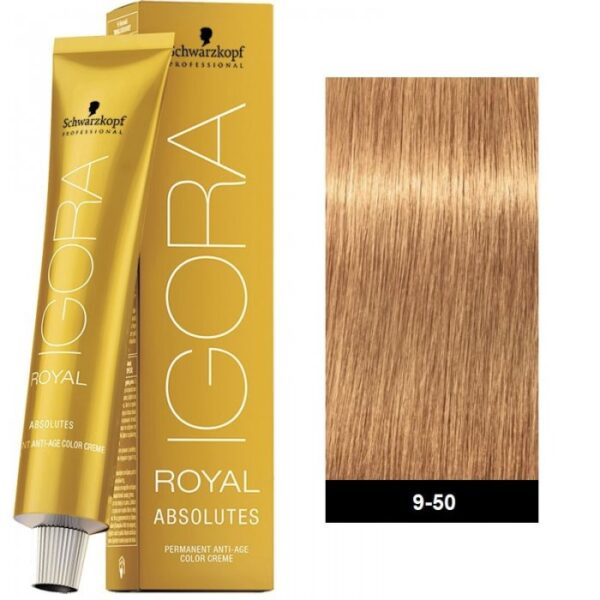 Schwarzkopf Igora Royal Absolutes Color Creme 9-50 60 ml - PARB-14-549-00