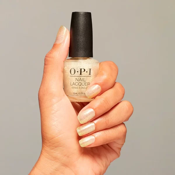 OPI OPI Spring Collection, Nail Lacquer, Nail Polish lasting 7 days #Gliterally Shimmer 15 ml - PARC-OP-045-98