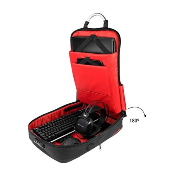 Σακίδιο Gaming Mars Gaming MB2 Professional 17,3" Μαύρο - S9907180