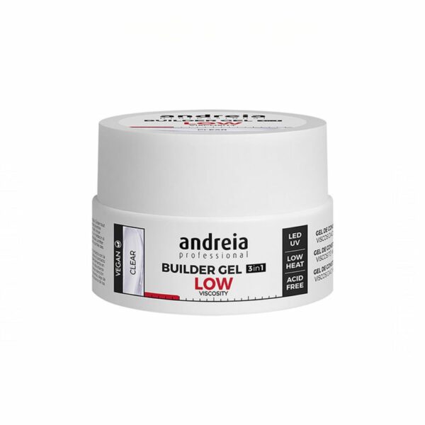 Τζελ νυχιών Builder Low Viscosity Andreia Φωτεινός Τόνος (22 g) - S4257025