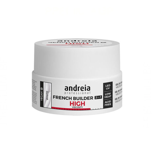 Τζελ νυχιών French Builder High Viscosity Andreia Λευκό (22 g) - S4257018