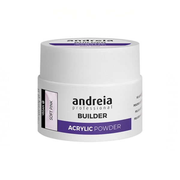 Θεραπεία για τα Nύχια Professional Builder Acrylic Powder Andreia Ροζ (35 g) - S4257012