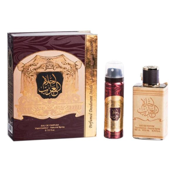 Ard Al Zaafaran Ahlam Al Arab Giftset Edp Spray 80ml/Deodorant Spray 50ml set x 130 ml - PARB-02-562-00