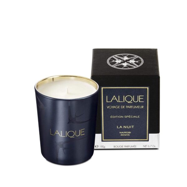 Lalique Scented Candle La Nuit Nairobi - Kenya 190 g - PARK-QJ-001-04