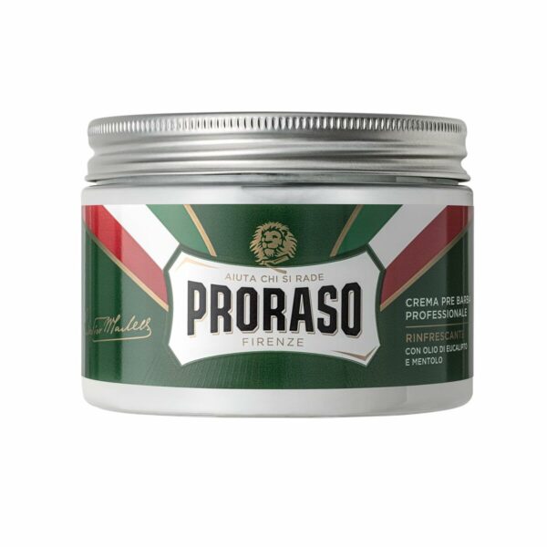 PRORASO PROFESSIONAL eucalyptus-menthol pre-shave cream 300 ml - NVA5006052